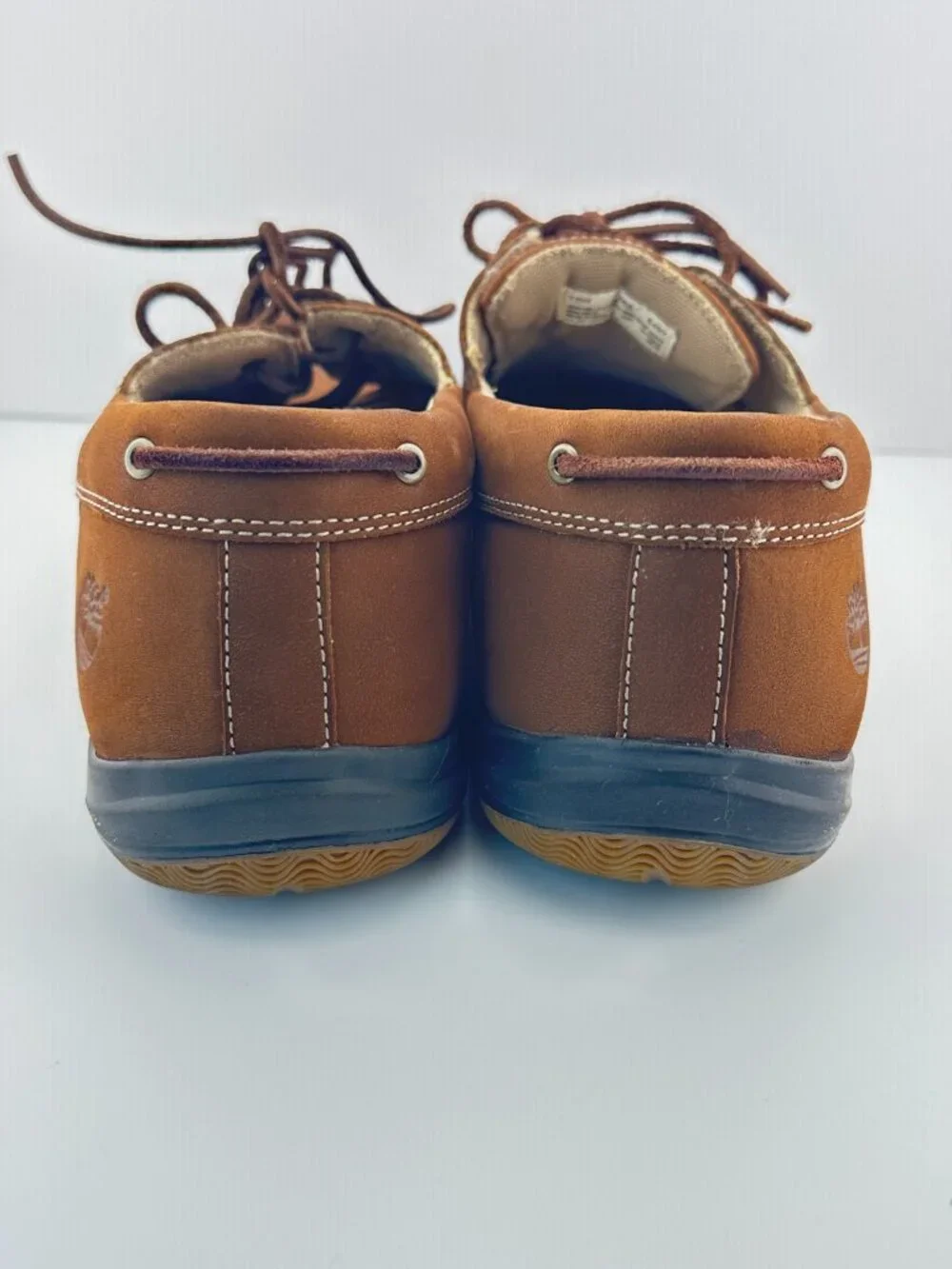 TIMBERLAND EARTHKEEPERS CUPSOLE BROWN SUEDE LEATHER MEN'S MOCCASIN SIZE 13 W